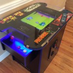 Galaga / Ms. Pacman Multicade Arcade Cocktail Table