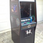 Restored Tron Arcade Game