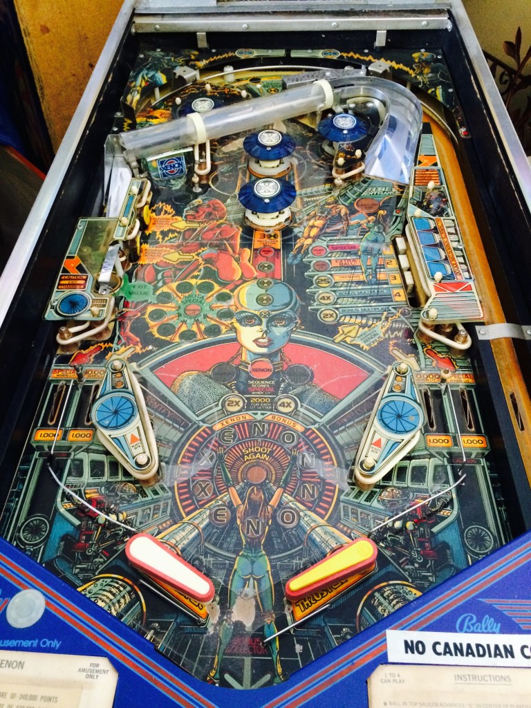 playfield before